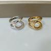 2026 New Summer Hot Selling Niche Design Hollow Ring, Suitable As a Jewelry Gift for Couples