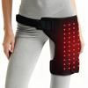 Hüftbandage Heizung Massage Hüftwickel mit Rotlicht 3-Temperatur- & Vibrationsmodi USB-betrieben Verstellbarer Winter-Hüftwärmer zur Schmerzlinderung