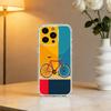 B-Bicycle Bike S-Sport Soft Phone Case For iPhone 17 16 15 14 13 12 11 Mini Pro Max Plus Transparent Cover
