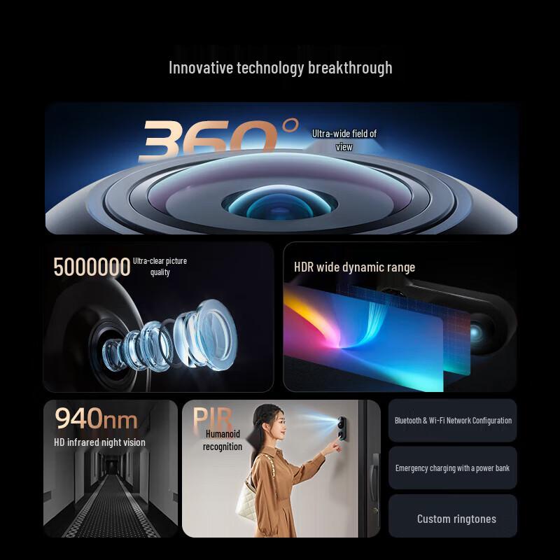360 Smart Video Doorbell 6Pro (CN version)