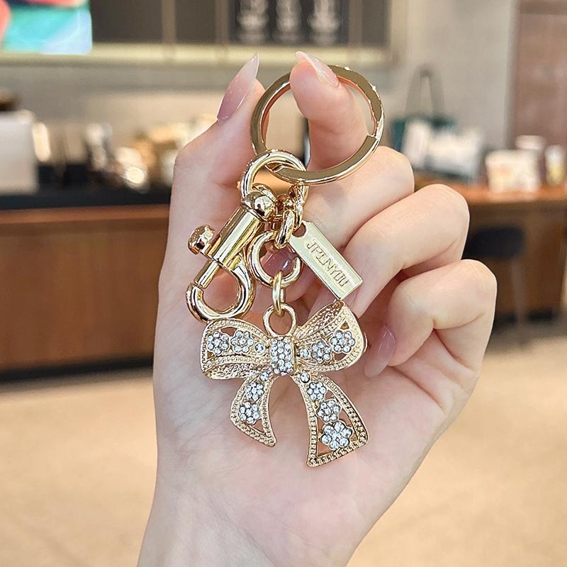 2025 новый брелок подвеска ювелирные изделия высококачественная мода бабочка бриллиант серебро золото разноцветный опционально ключ Чехол