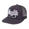 Fashion Hat New Embroidery Letter Double Parquet Street Micro Bending Mesh Cap Outdoor Men's and Women's Baseball Caps Sun Hats