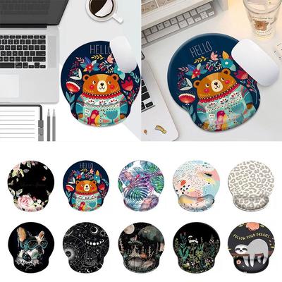 Soft Silicone Mouse Pad Ergonomic Wrist Rest Gaming Mice Mat Non Slip Soft Mousepad Home Office