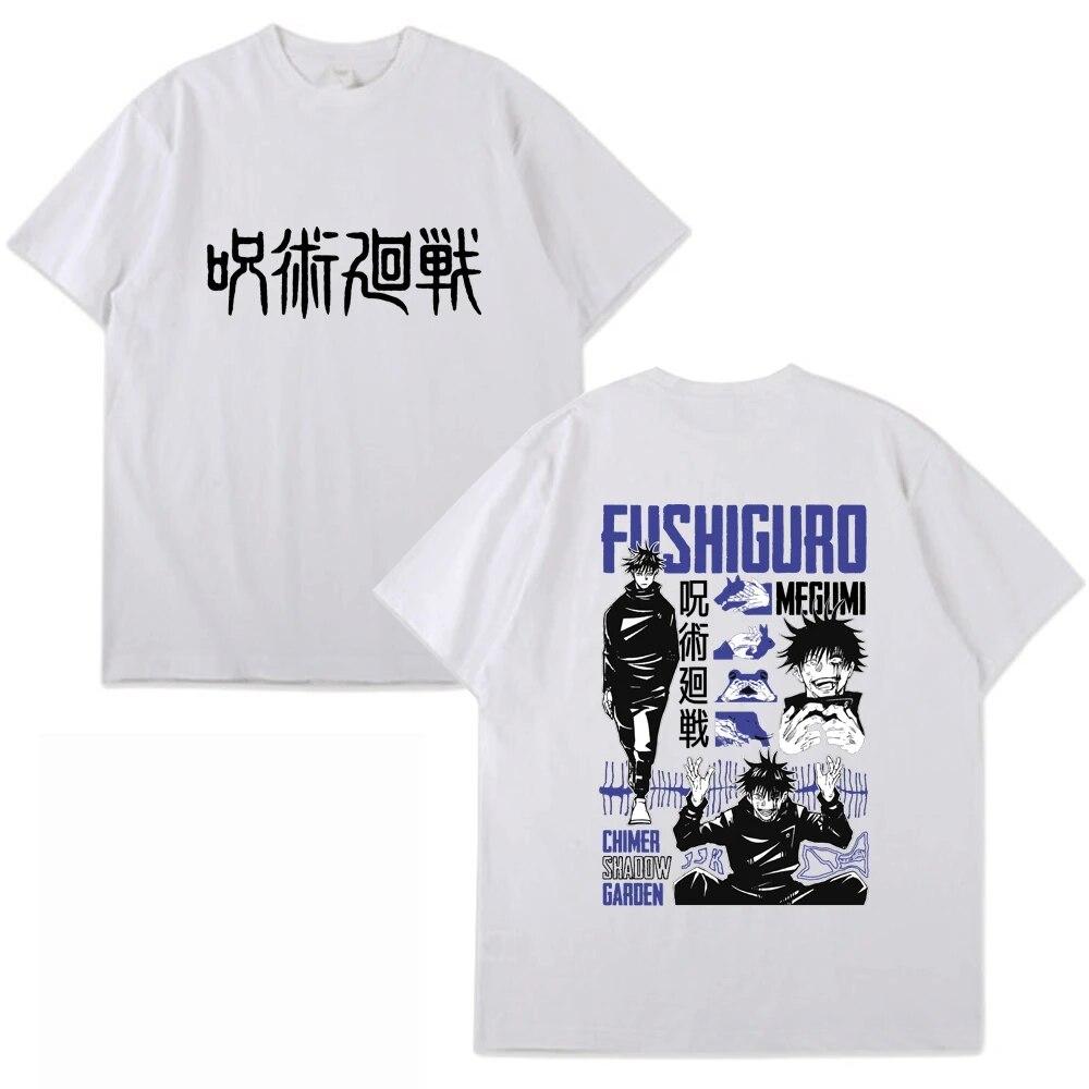 

Уличная футболка с принтом аниме «дзюдзюцу кайсен» унисекс, женская уличная футболка в стиле Харадзюка с круглым вырезом, футболка большого размера в стиле хип-хоп, готическая одежда, футболки, топы XL