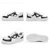 Men's Casual Pu Sneakers Fashion Breathable Platform Running Shoes Spring New Lace Up Lightweight Comfortable Skateboard Shoes