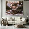 Chainsaw Man Wall Tapestry Aesthetic Wall Hanging Printed Fabric Blanket Decorative Tapestries For Bedroom Living Room Home Decor