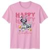 Happy Happy Happy Easter Unisexs TShirt Dalmatian Dog Holiday