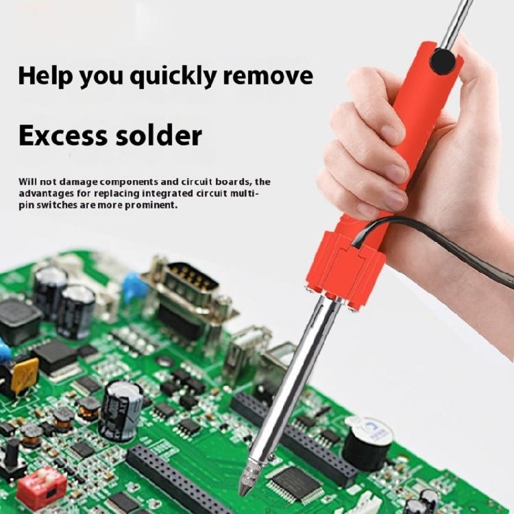 Double Function Electric Desoldering Iron Solder Sucker With Responsive Triggering Design For HassleFree Soldering Tasks