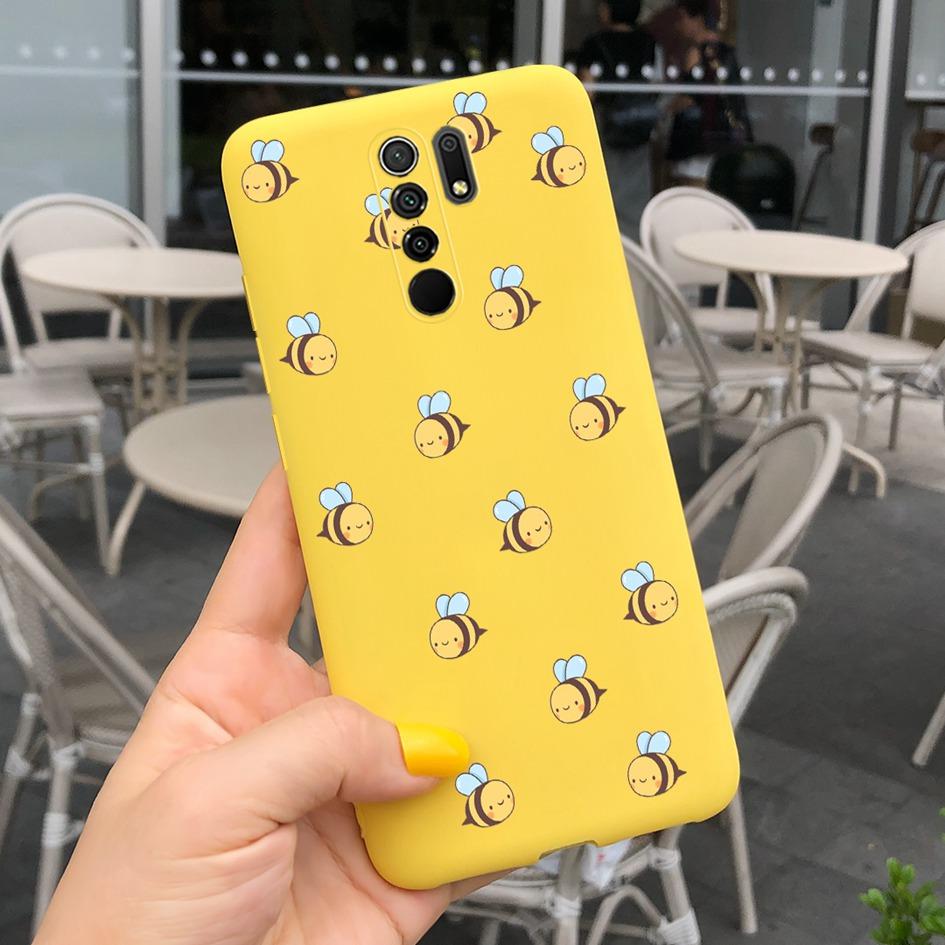 For Xiaomi Redmi 9 Case Silicone Daisy Cactus Phone Back Cover For Redmi 9 Prime Soft Case For Xiaomi Poco M2 M 2 Reloaded Coque