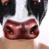 Cow Mask,Animal Masquerade Mask Cow Head Mask for Adult Kids Ox-Head Mask for Festival Cosplay Halloween Costumes