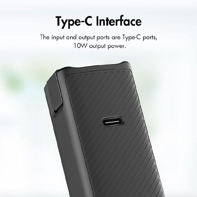 2800mAh Quick Charging Battery Handle with Type C Interfaces Battery Grip Replacement for Pocket 3