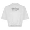 Womens/Ladies Cotton Regular Crop T-Shirt