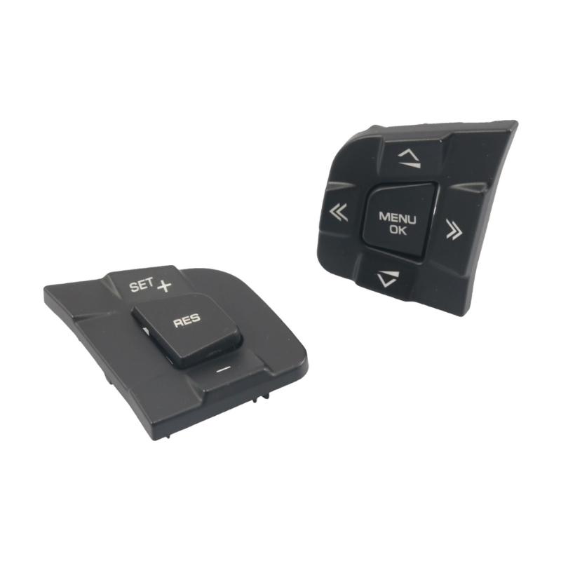Ergonomisches Design Lenkradschalter Tastenabdeckung Gehäuse LR095537 LR095540 Anti-Rutsch-Strukturierte Oberflächen Ersatzteil