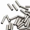 100PCS Copper Fishing Line Crimps Single Barrel Wire Connector Kits  For Fishing Leaders