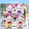 Balloon Keychain Love Cute Cartoon Girl Backpack Pendant Decorative