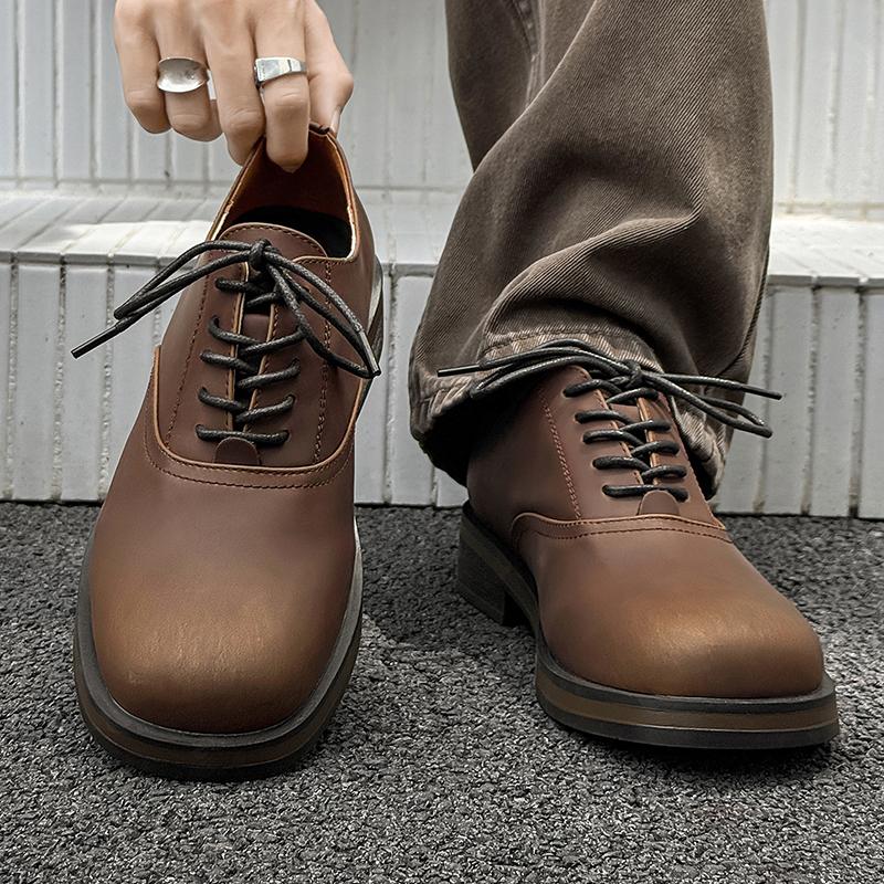 Handmade Classic Oxford Footwear Casual Business Work Shoes Formal Men Shoes Dress Genuine Leather Lace Up Wedding Shoe