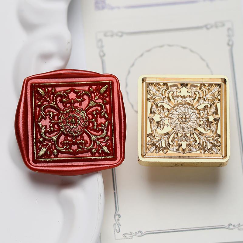 3D Relief Skulptur Europäischen Stil Dekorative Druck Wachs Siegel Stempel Klassische Siegel Briefmarken Hochzeit Karten Dekor