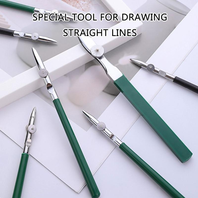 5 Pcs Art Ruling Pen Set Straight Line Pen Duckbill Pen Painting Supplies for Drawing Mounting Art Artists