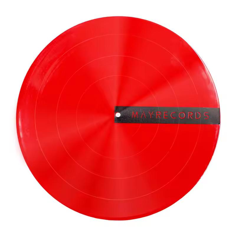 12in Anti-vibration Anti-static Silicone Pad Rubber LP Antislip Mat for Phonograph Turntable Vinyl Record Players Accessories