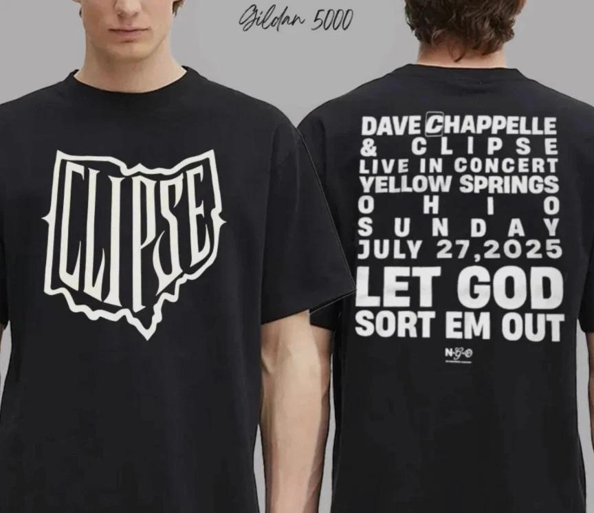 

Chappelle & Clipse Live Concert Collab Tee TRENDINGGG S
