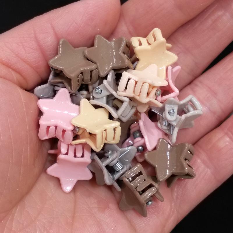 Set Mini Mollette per Bambini: Clip Margherita, Coniglio, Stella, Fiore di Prugno