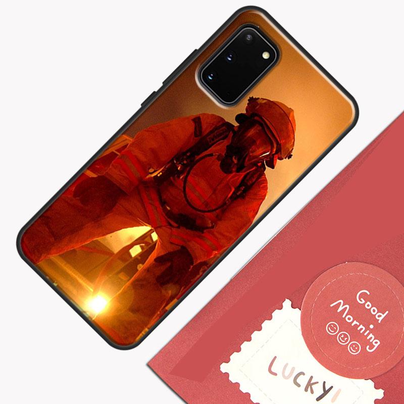 Firefighter Heroes Fireman Cool Phone Case For Samsung Galaxy S25 Ultra S20 S21 S22 S23 S24 Plus S9 S10 S24 FE Cover Shell