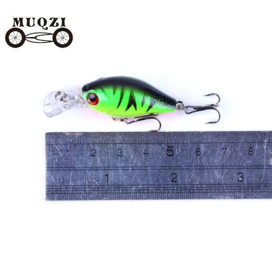 5Pcs Fishing Lure Minnow Floating Crankbait Bait Jig Hook Set with Tackle Box
