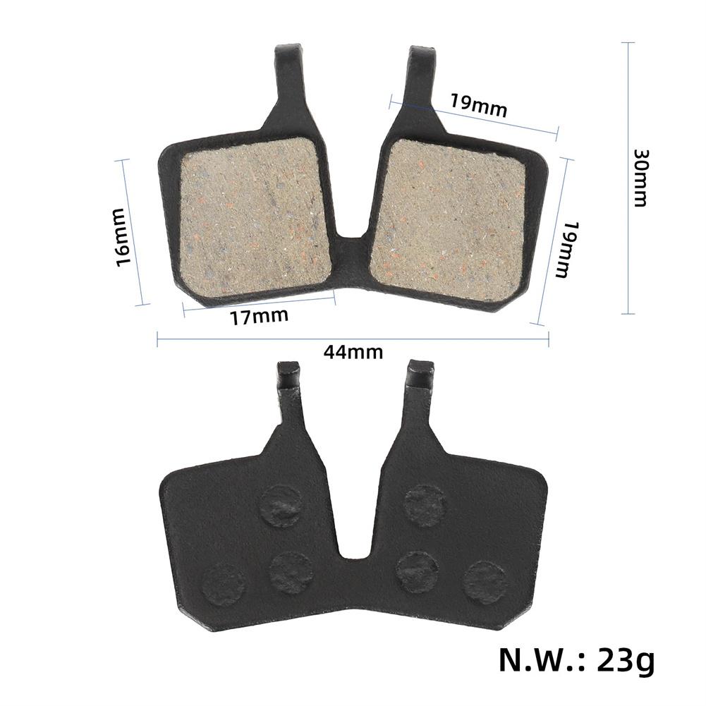 1 Pair Mountain Bicycle Hydraulic Brake Pads, Low Noise Resin Disc Brake Pad Replacement Bicycle Disc Brake Pad Accessories Compatible For Magura MT5e