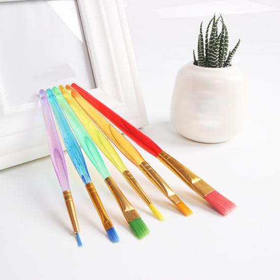 6 Stück Kuchen Vereisung Dekorieren Malpinsel Fondant Abstauben Zuckerkunst DIY Werkzeug