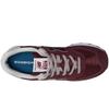 Sneakersy męskie New Balance 574 skórzane buty sportowe bordowe (ML574EVM) 44.0
