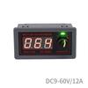 Regolatore di Velocità Motore PWM a Display LED Digitale 20A Controller di Potenza DC12V 24V 60V 500W