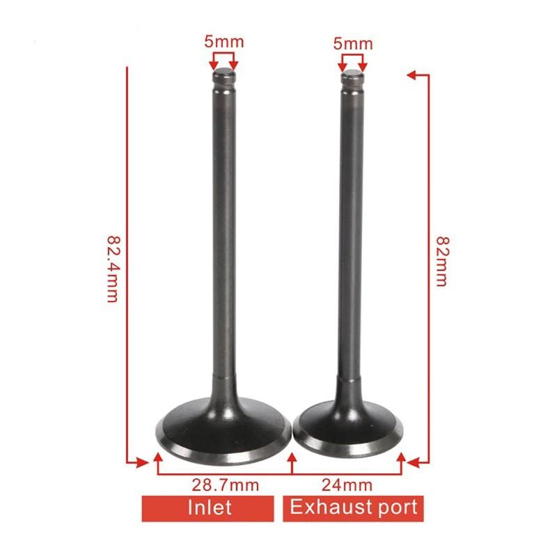 Motorcycle Engine Input Output Intake Exhaust Valve Kit For Yamaha TT-R250 TTR250 TTR 250 TT-R 250 1993-2002