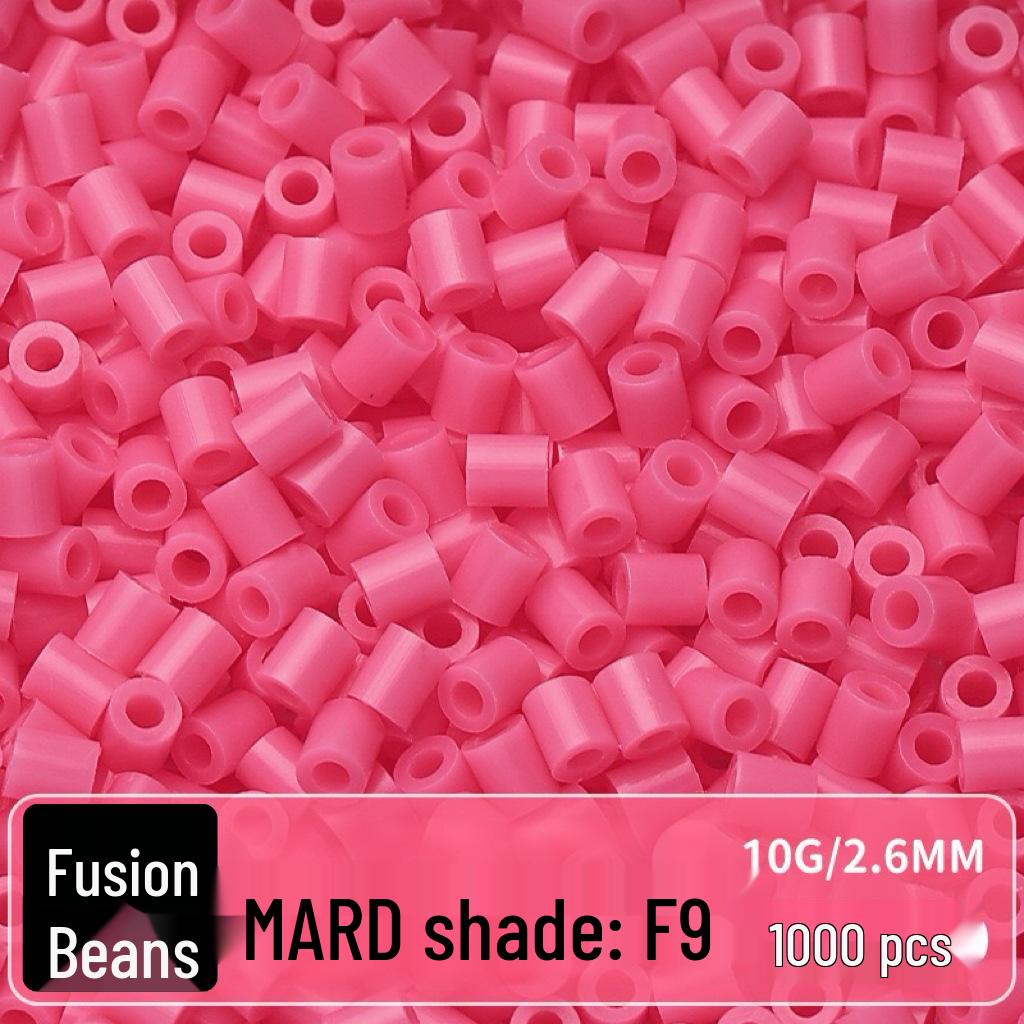 Confezione di Ricarica Perline Termofusibili da 264 Colori - 1000 Perline, 2,6 MM, Materiali per Puzzle 3D Fai da Te