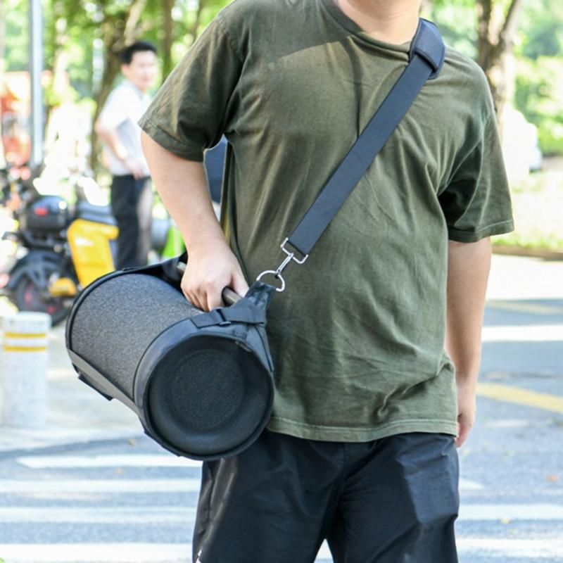 Shoulder Carrying Case Speaker Storage Bag Breathable PVC Fabric Straps Cover for SRS-XG500