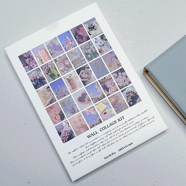 The Nature House Vintage Pink Interior Postcard Set of 30