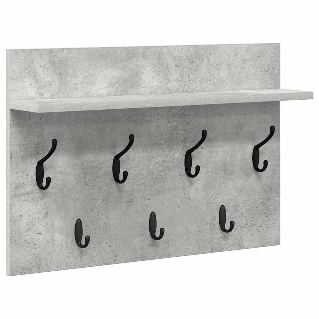 Wall Mounted Nightstand Wall Mount Concrete Grey