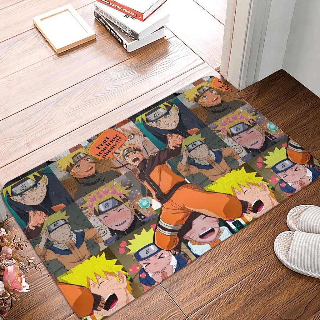 Anime Narutos Uzumaki Itachi Door Floor Bathroom Kitchen Mat Anti-Slip Indoor  Doormat Living Room Entrance Carpet Rug