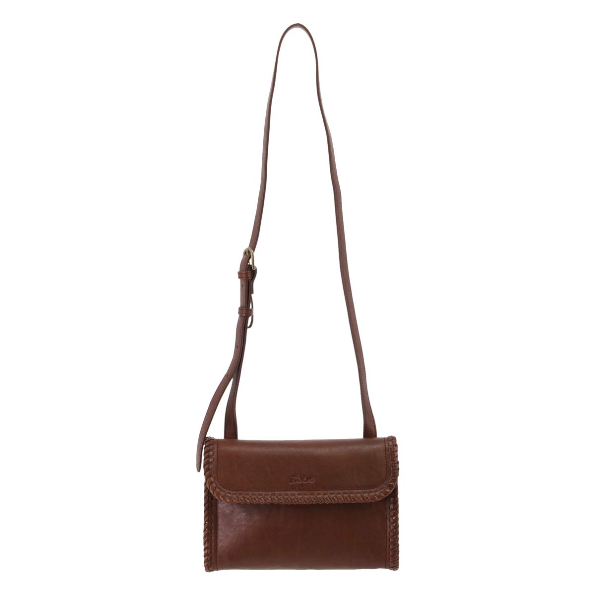 

Mini Shoulder Bag Genuine Leather Aina Chocolate [Dakota] Women s DA-1034003-41 шоколадний