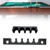Portable Pool Snooker Billiards Holder Durable Plastic Billiard Rack Stick Stand Free Installation for Billiard Club Accessories