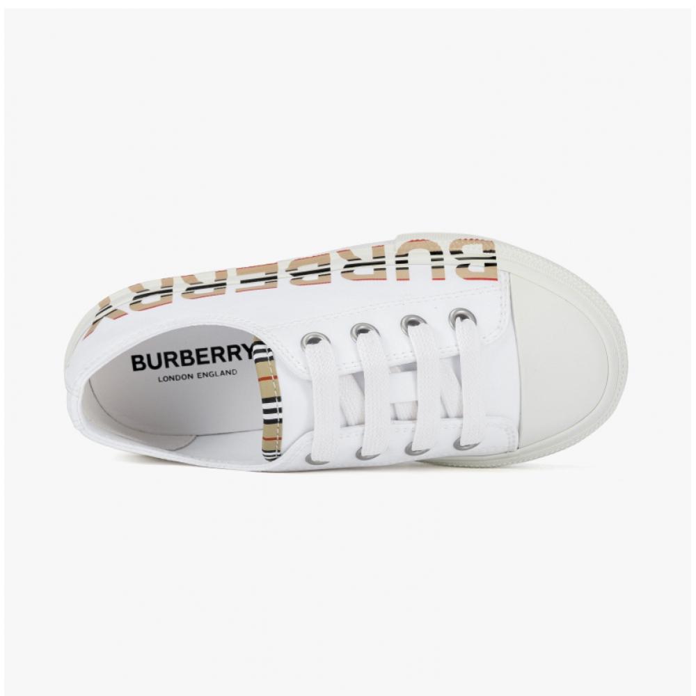 Burberry 8038500 A1462 Icon Stripe Logo Print Sneakers