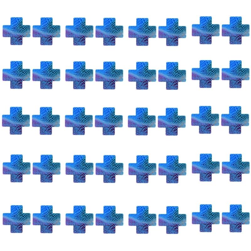 20 Pairs Women Sexy Self Adhesive Nipple Covers Colorful Fish Scales Disposable Breast Stickers Pasties Sticky Bras