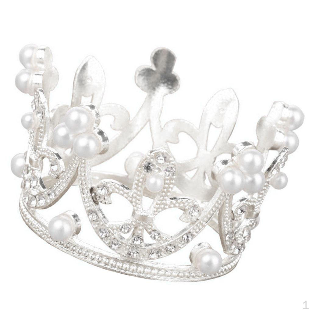 

для детского душа, дня рождения, украшения торта pearl crown pearl