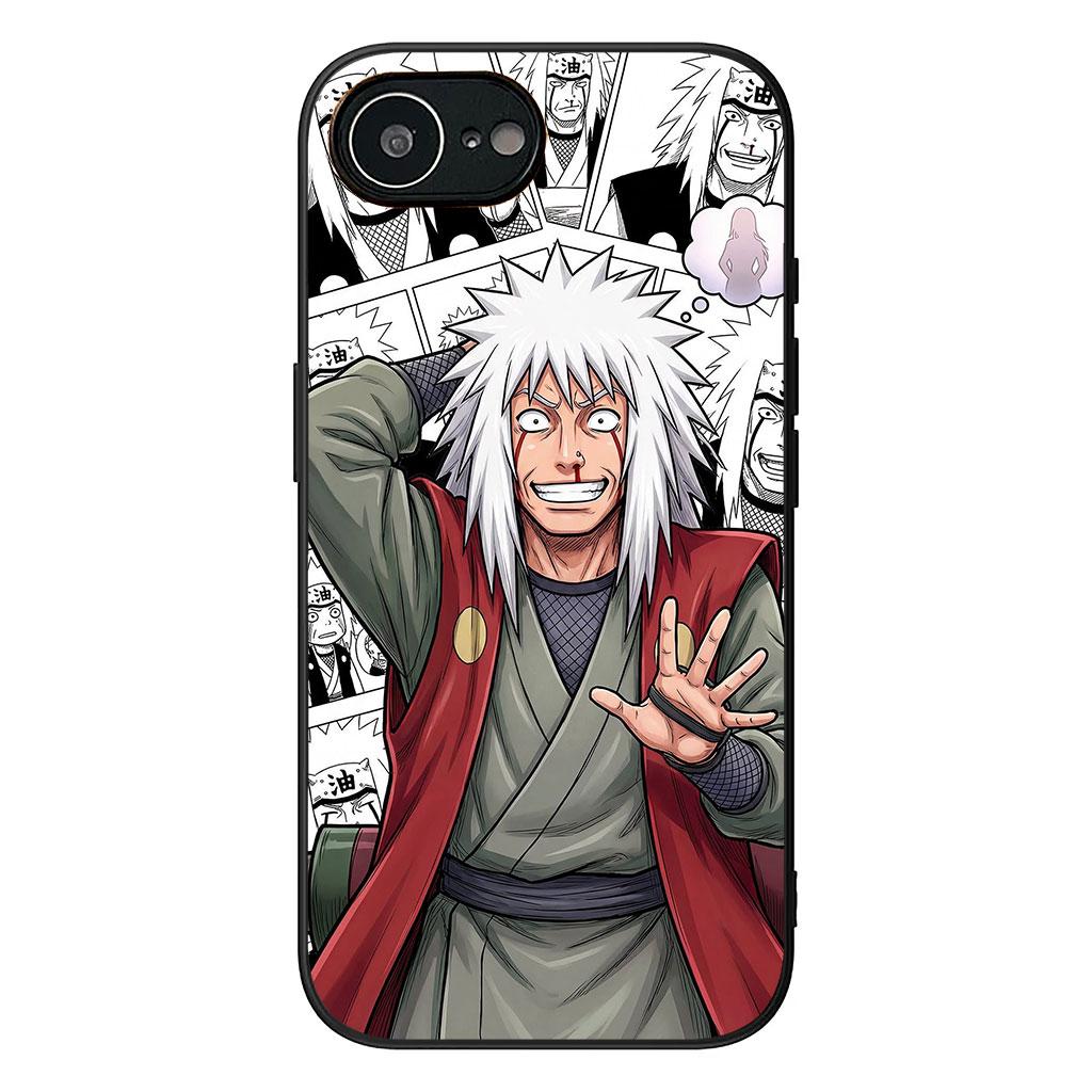 for Samsung Galaxy A25 A37 A57 A12 A14 A41 A50 A51 A70 A71 A72 A21S A04 M15 Note 20 9 8 10 Case Jiraiya Narutos Sasuke Uchiha