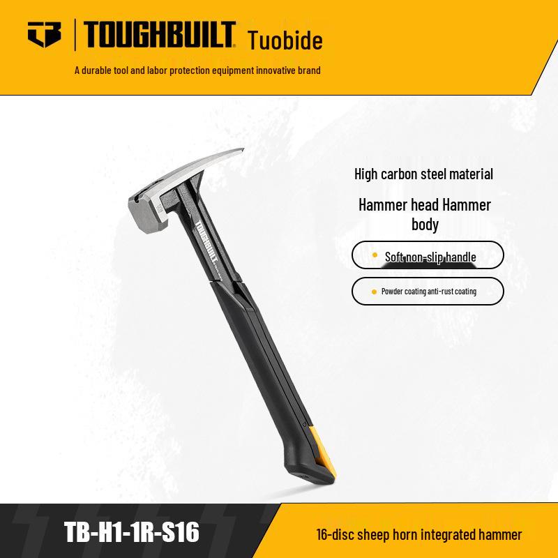 TOUGHBUILT Magnētisks naglu turētājs, āmurs ar