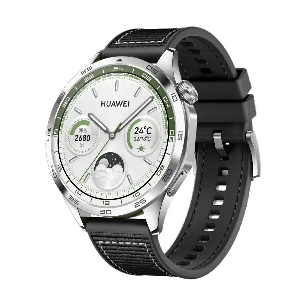 22mm Watch Band for HUAWEI WATCH GT2 Pro GT3 42MM 46MM Smart Watch Strap Huawei GT4 46MM GT Runner Silicone+Nylon Woven Bracelet