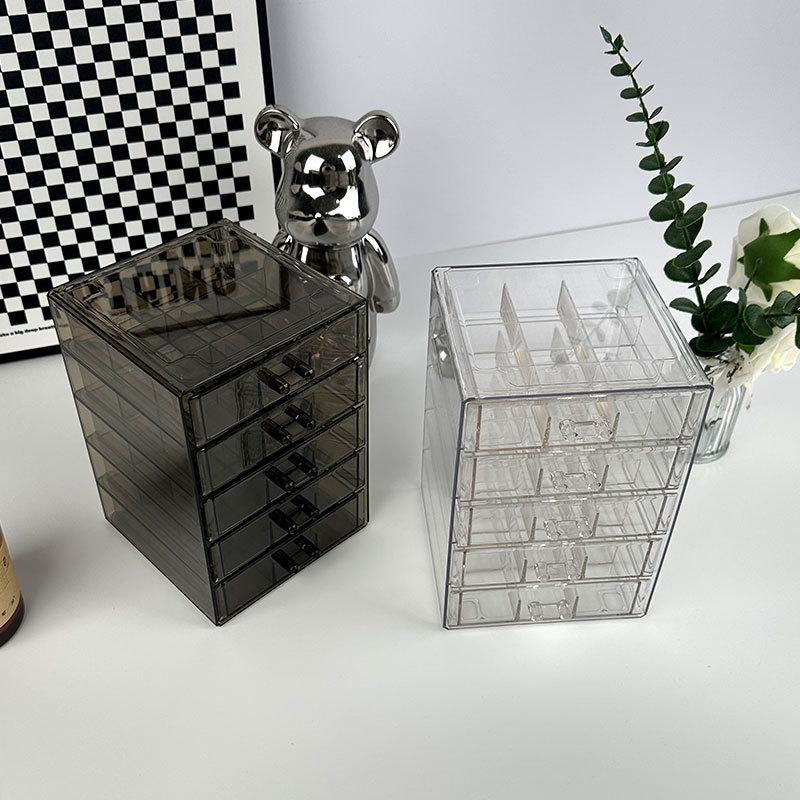 Jewelry Box Storage Box, High-end Exquisite Large-capacity Stud Earrings, Necklace, Jewelry, Headgear Storage Box.