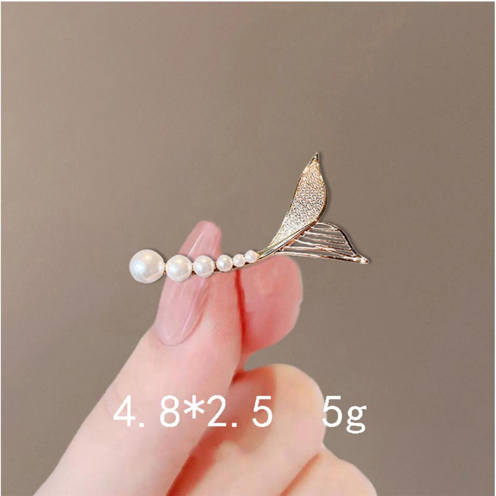 Modische Perlen-Schmetterling Strass Broschen für Damen Elegante Metall Befestigungs Kleider Pins Täglicher High-End Schmuck