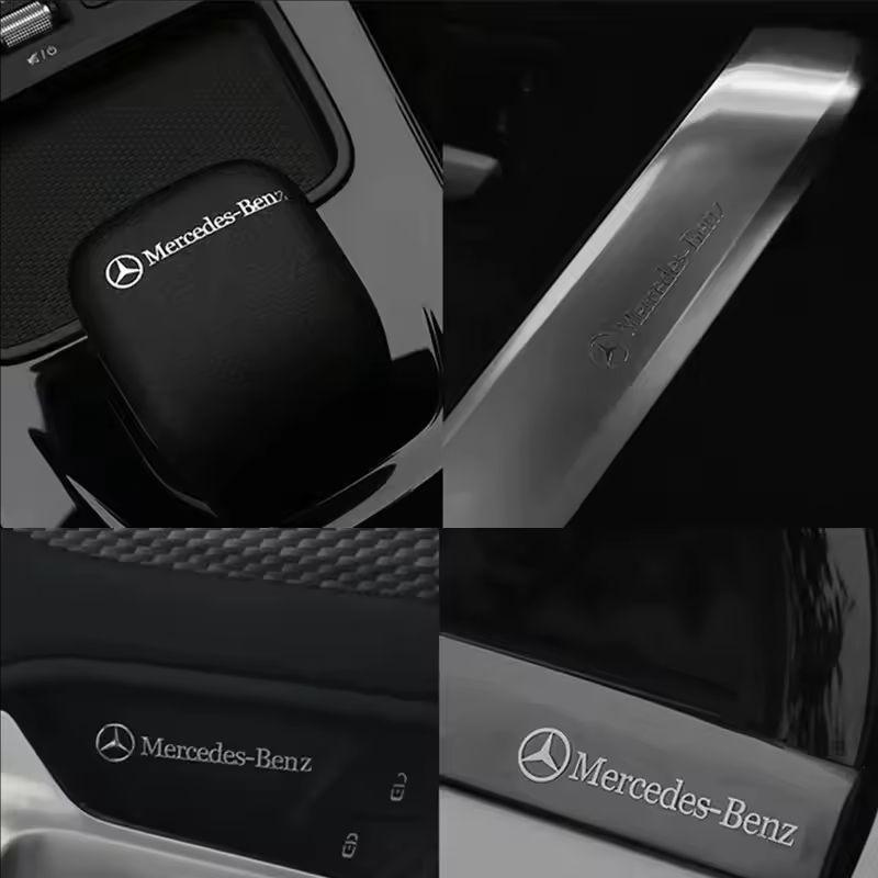3D Metal Emblem Sticker Car Styling Interior Decoration Decals For Mercedes Benz Brabus Maybach W204 GLC CLA GLK W206 W205 W203 qy1