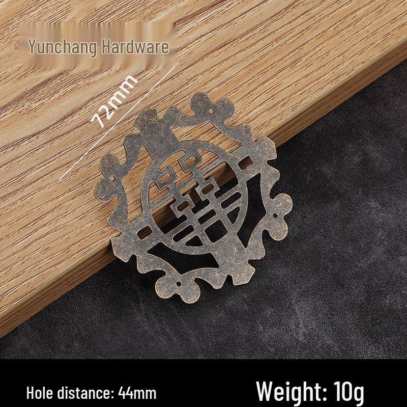 Iron Flower Decorative Corner Stickers for Antique Furniture and Wooden Boxes