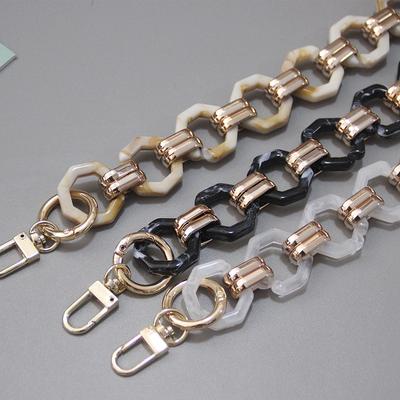 Nuova moda donna borsa di marca catena di accessori tracolla di ricambio staccabile donne fai da te spalla frizione catene in resina